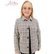 Barbara Lebek blazer mellee Marine Zand